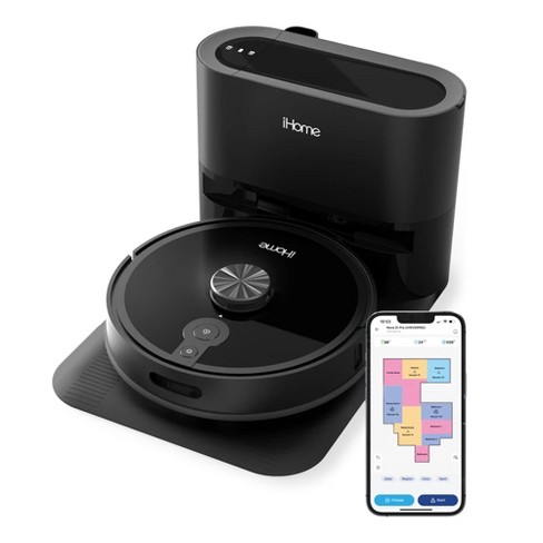 iHome AutoVac Nova S1 Pro Self Empty 360 LIDAR Mapping Robot Vacuum - Certified Refurbished - image 1 of 4