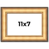 PosterPalooza | Photo Size Traditional Gold Picture Frame - UV Acrylic, Foam Board Backing, Hanging Hardware - 2 of 4