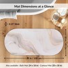 Evideco French Home Goods Decorative  Bath Mats – Ultra Absorbent Quick Dry Rug with Anti-Slip Rubber Backing - 4 of 4