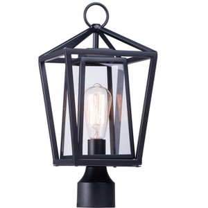 Maxim Lighting Artisan 1 - Light Post Light in  Black - 1 of 2