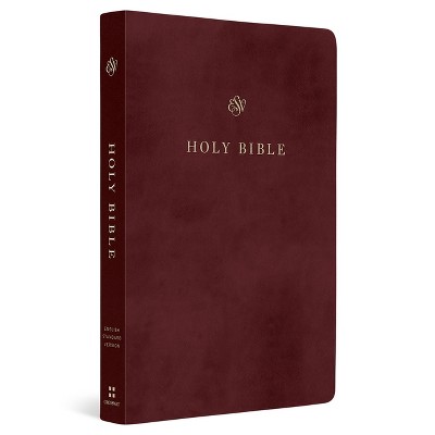 ESV Gift and Award Bible (Trutone, Burgundy) - (Leather Bound)