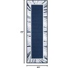 Washable Area Rug Large Modern Bordered Carpet Soft Low Pile Non Slip Stain Resistant Indoor Accent Rug for Living Room Bedroom - 2 of 4