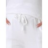 cheibear Women's Sweatshirt Jogger Lounge Set Long Sleeve Knit Round Neck Pajama Tracksuit - 4 of 4