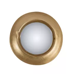 18.5" Wall Mirror with LED Lighting Gold - A&B Home
