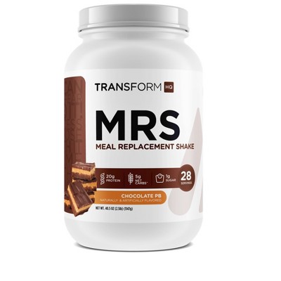TransformHQ Meal Replacement Shake - Chocolate Peanut Butter, 28 Servings