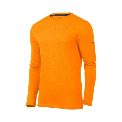 orange long sleeve running top