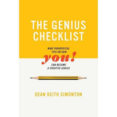  The Genius Checklist - (Mit Press) by  Dean Keith Simonton (Paperback) 