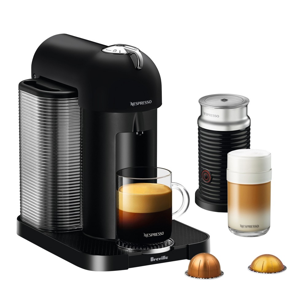 UPC 021614999856 product image for Nespresso Vertuo Black Matte Bundle by Breville | upcitemdb.com