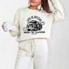 Simply Sage Market S.W.Smiley Life Is Better When I'm Teaching  Lightweight Garment Dyed Sweatshirt - 2 of 4