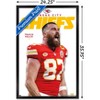 Trends International NFL Kansas City Chiefs - Travis Kelce Feature Series 24 Framed Wall Poster Prints - 3 of 4