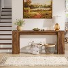 Tribesigns 70.9in Narrow Console Table, Wood Sofa Table Behind Couch for Living Room Hallway Entrance - 4 of 4