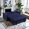 NicBex Convertible Sofa Bed Loveseat Couch with Pull Out Bed & Adjustable Backrest,Upholstered Sleeper Sofa for Living Room,Bedroom - 3 of 4
