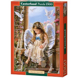 1500 Piece Jigsaw Puzzle, Tender Love, Sandra Kuck, Angel, Adult Puzzles, Castorland C-151165-2 - 1 of 4