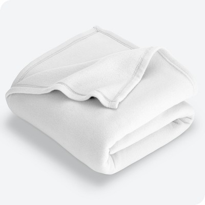 Lightweight Polar Fleece Blanket by Bare Home