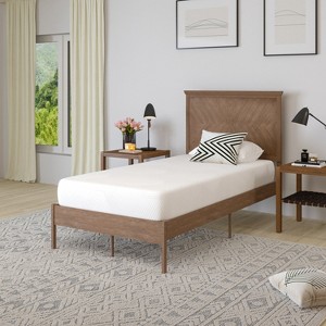 Merrick Lane CertiPUR-US Certified Memory Foam Mattress Infused with Charcoal & Green Tea Cooling Gel - 1 of 4