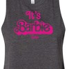 Women's - Barbie - It's Barbie Pink Graphic Racerback Tank - 2 of 3