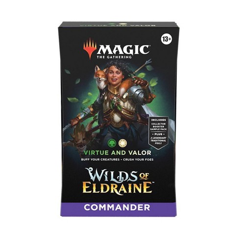 Magic: The Gathering Wilds of Eldraine Commander Deck- Virtue and Valor