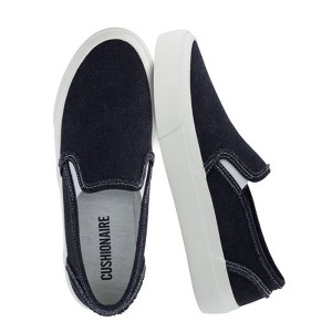 CUSHIONAIRE Fulton Womens Slip On Sneakers, Lightweight Comfortable Casual Sneakers for Women with Memory Foam - 1 of 4