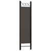 vidaXL 3-Panel Room Divider Anthracite 47.2"x70.9" - 4 of 4