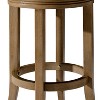 Maven Lane Eva Swivel Backless Vegan Leather Counter Height Bar Stool - 4 of 4