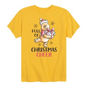 Boys' - Winnie the Pooh - Full of Christmas Cheer Short Sleeve Graphic T-Shirt - 1 of 4