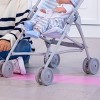 JC Toys Berenguer Boutique Single Umbrella Baby Doll Stroller Elephant Theme - Blue - 3 of 4