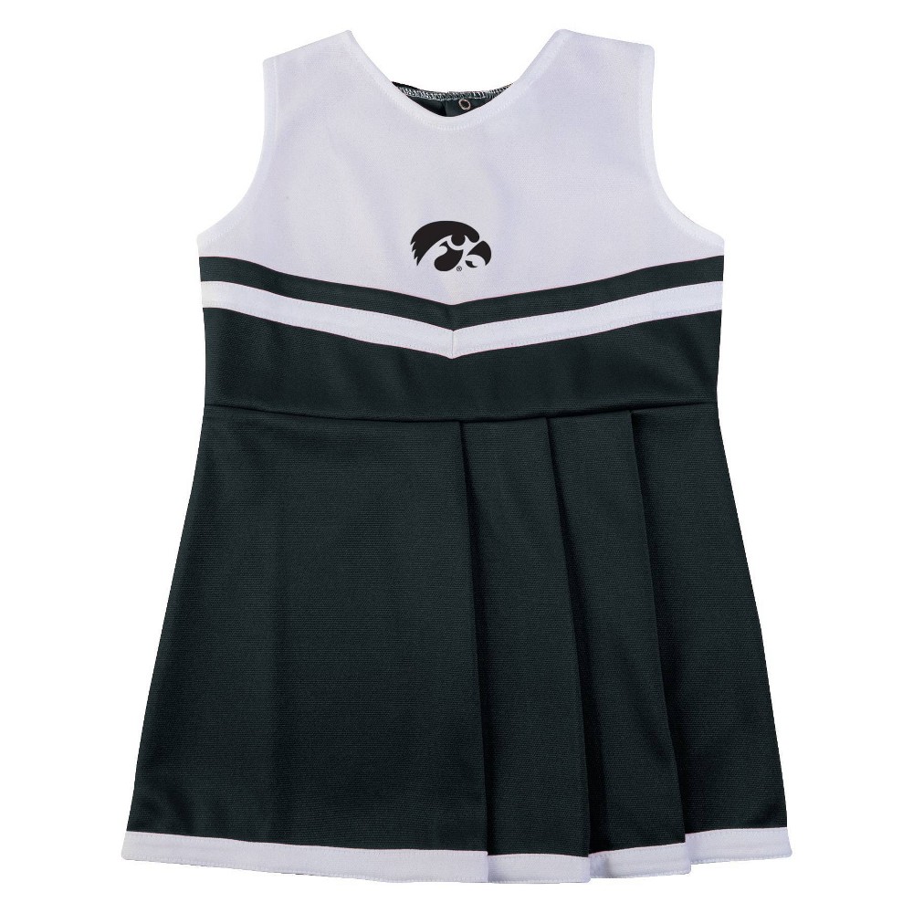 NCAA Iowa Hawkeyes Infant Girls' 2pc Cheer Dress Set - 18M