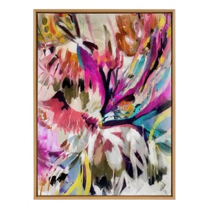 Kate & Laurel All Things Decor Sylvie Amaze Framed Canvas - 1 of 4