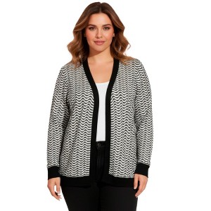 Avenue Poet Sleeve Open Cardigan Sweater - 1 of 4