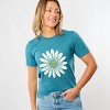 Simply Sage Market White Daisy Short Sleeve Tee - 2 of 4