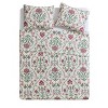 VCNY 3pc Full/Queen Home Province Coconut Milk Floral Damask Printed Quilt Bedding Set Cream - 3 of 4