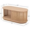 Nordlys Ash Wood Coffee Table Classic Style Living Room - 4 of 4