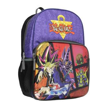 Yu-Gi-Oh! 16" Molded Backpack Battle Ready Character Travel Backpack Purple