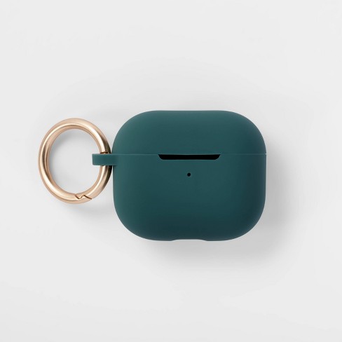 Airpod Gen 3 Recycled Silicone Case With Clip Heyday Rain Teal