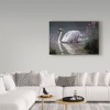 Trademark Fine Art -Wilhelm Goebel 'Summer Idyll Mute Swan' Canvas Art - 3 of 3