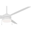 54" Minka Aire Airetor III White LED Ceiling Fan with Pull Chain - 3 of 4
