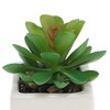 Unique Bargains Artificial Plants Ceramic Pot Plastic 2.01"x2.01"x2.95" 1 Pc - 4 of 4