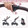Foldable Baby Stroller, High Landscape Pushchair for Newborn - 2 of 4