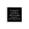 Slickblue My Superpower Quote Sign – Funny Wood Plaque – 7x7 Rustic Humor for Shelf or Desk Décor, Color Options - 3 of 3