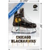 Trends International NHL Chicago Blackhawks - Drip Skate 21 Unframed Wall Poster Prints - 3 of 4