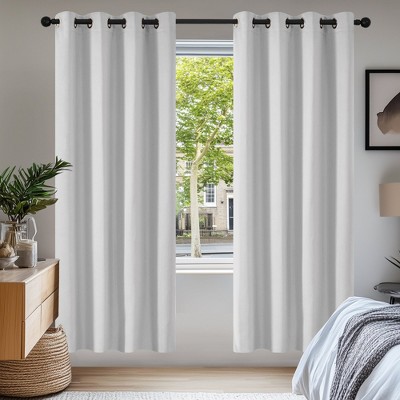 Deconovo Grommet Curtains 2 Panels, Thermal Insulated, 38"W