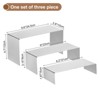 Unique Bargains Stainless Steel Home Retail Store Supplies Jewelry Clutch Purse Display Stand 3 Pcs - 2 of 4