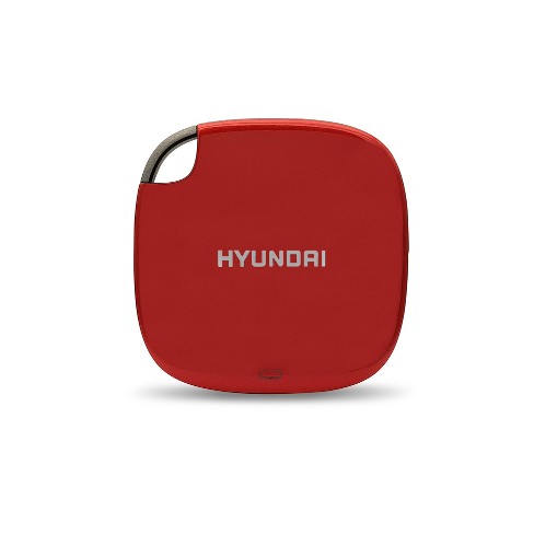 Hyundai 512gb Ultra Portable External Ssd For Pc/mac/mobile, Usb-c Usb 3.1 Red (htesd500r) : Target