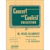 Hal Leonard Concert And Contest Collection for B Flat Bass Clarinet Solo Part Only - 2 of 2