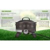 Fire Sense 62133 Sporty Campfire Portable Fire Pit LPG Gas 60,000 BTU Outdoor Firepit Includes Propane Stand Included - Dark Bronze - Round - 15" - 2 of 4