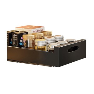 COZONY Expandable Kitchen Drawer Organizer, Height Adjustable Pull Out Cabinet Storage Rack for Pots and Pans - 1 of 4