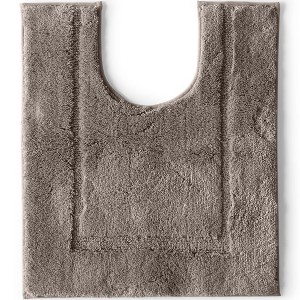 Lands' End Cotton Non-skid Contour Bath Rug - 1 of 2