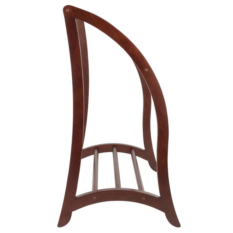 Betsy Blanket Rack - Antique Walnut - Winsome, 4 of 9