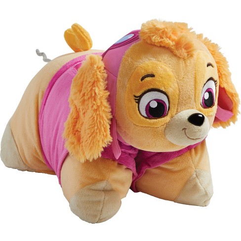 Paw Patrol Movie Glow In The Dark Skye Kids' Pillow Buddy Pink : Target