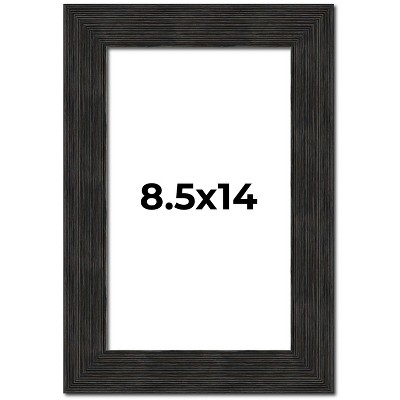 PosterPalooza | Photo Size Contemporary Black Frame - UV Acrylic, Foam Board Backing, Hanging Hardware